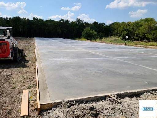Grand Lake Storage Unit Concrete Foundation Storage Unit Pads and Parking Lot
