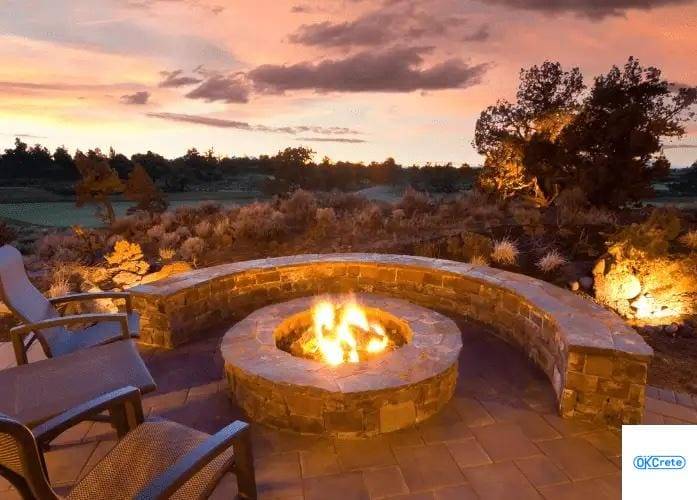 The Benefits of Using Concrete for Fire Pits and Outdoor Kitchens