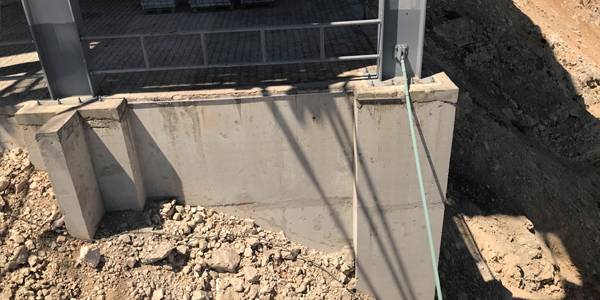 Counterfort Buttressed Retaining Wall Counterfort Buttressed Retaining Wall