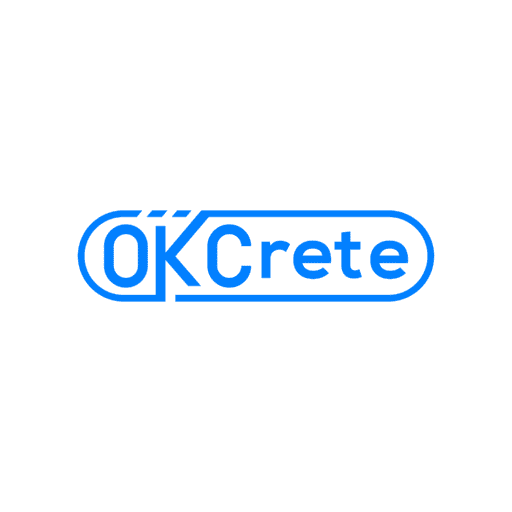 Cropped OKCrete Logo Square Wordmark White.png