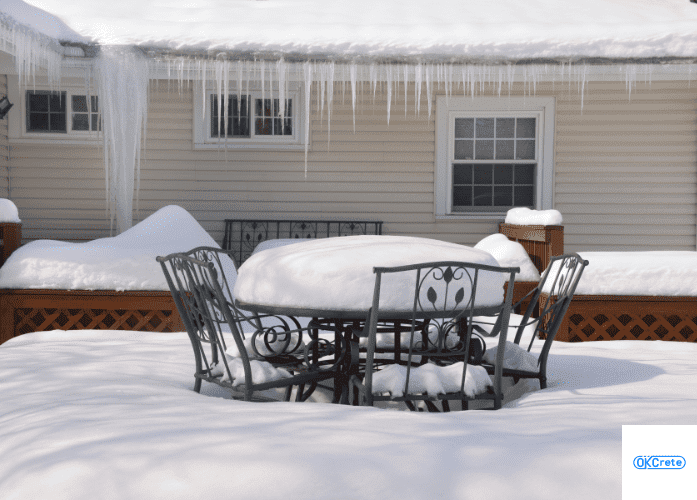 How to Maintain Your New Concrete During Its First Winter