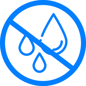 No Extra Water Icon