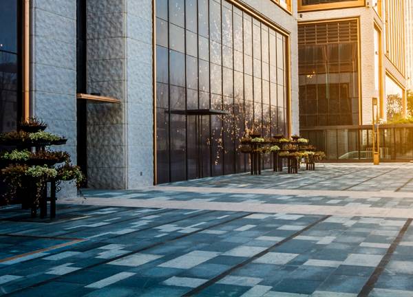 Outdoor Commercial Concrete Flooring